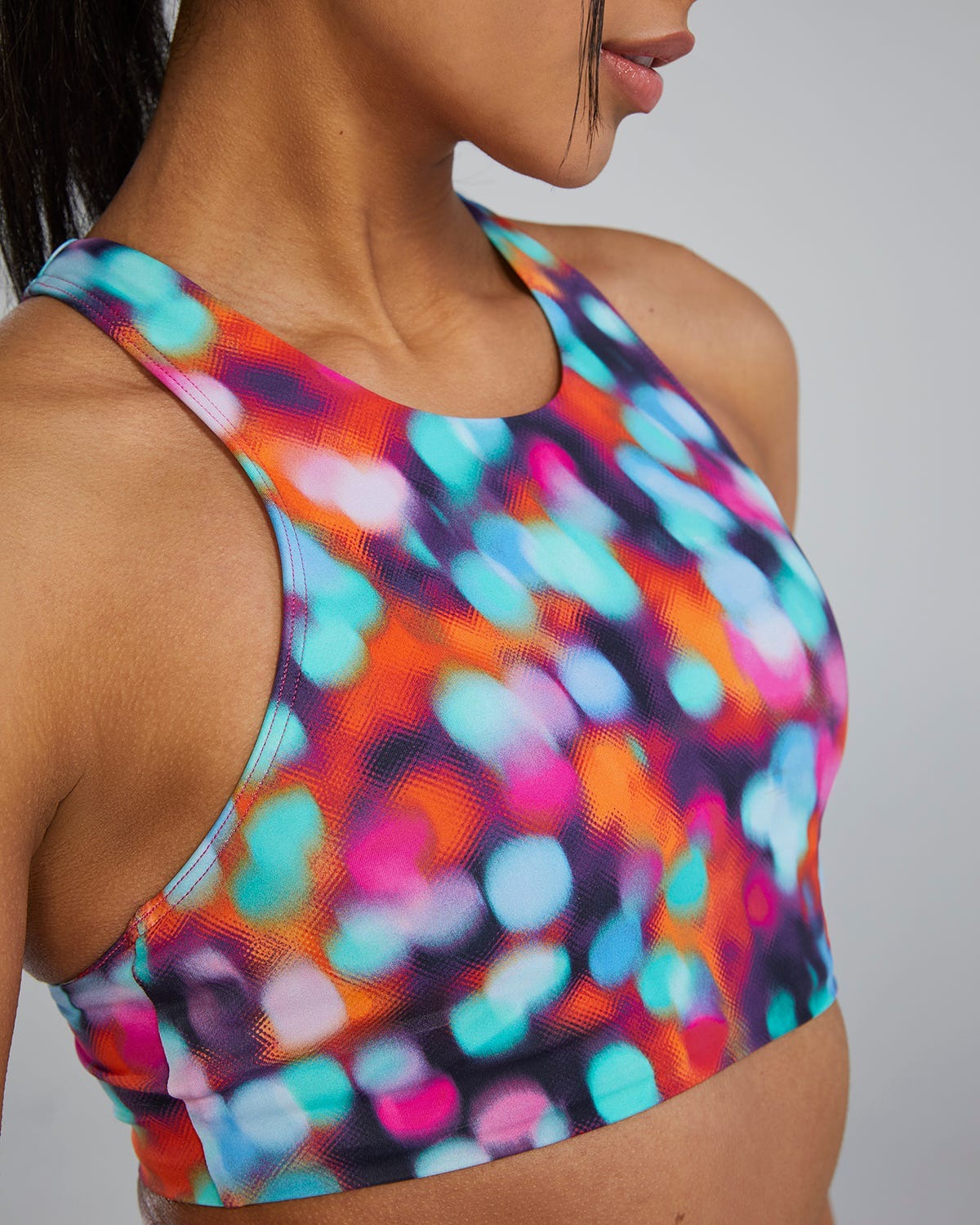 Saylor Racerback Top - PRISMATIC DAYSTAR