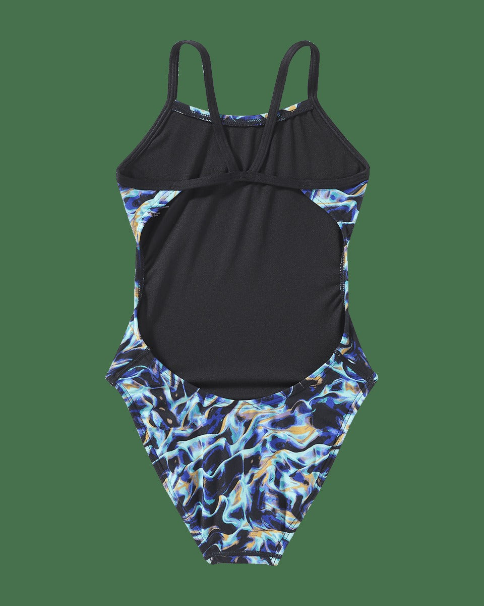 Durafast Elite® Girl's Cutoutfit Swimsuit - Energia