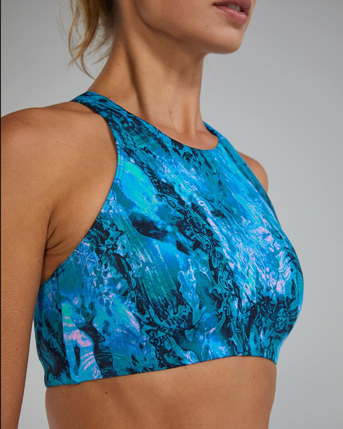 Women's Kelly Square Neck Bikini Top Prismatic