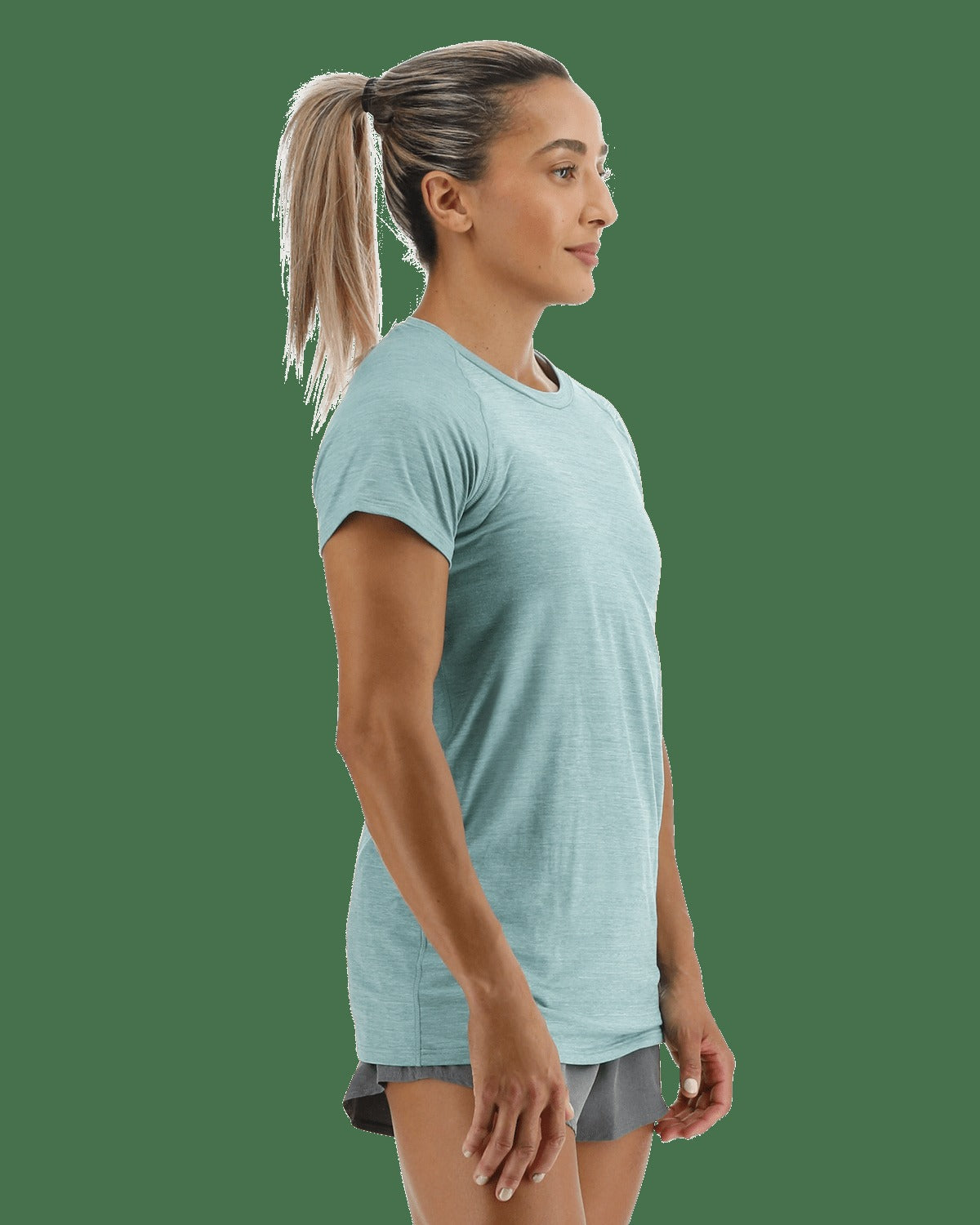 ClimaDryTM Women's Raglan Tee - Solid / Heather