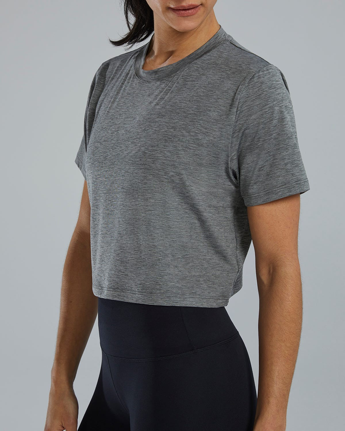 ClimaDryTM Women's Cropped Tech Tee