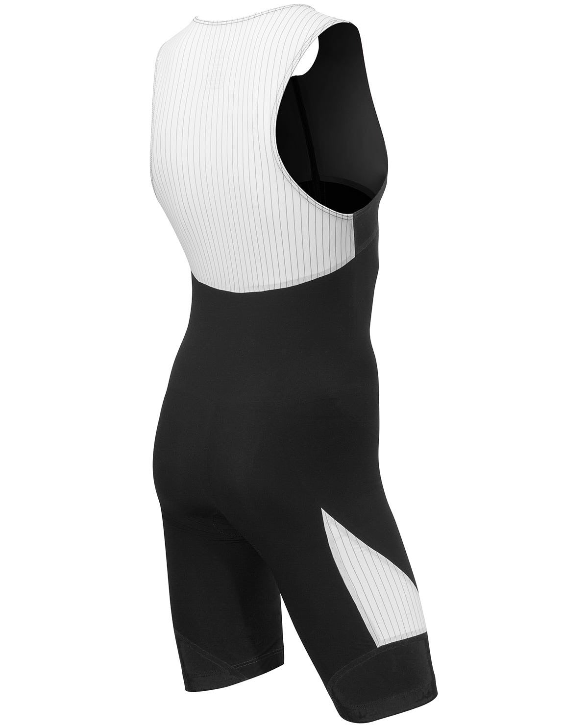 Men's Padded Front-Zip Tri-Suit - Carbon