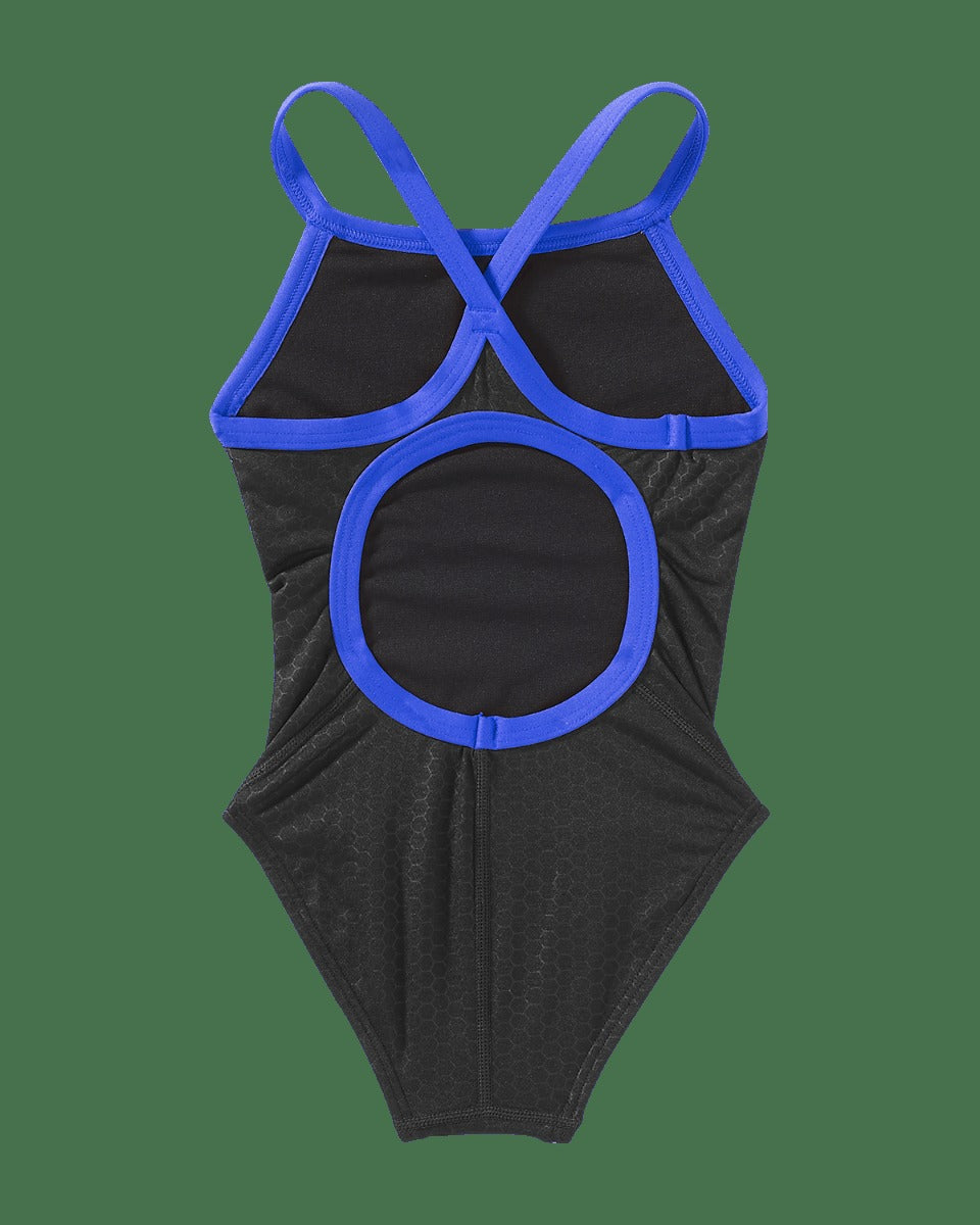 Durafast Elite® Girl's Diamondfit Swimsuit - Hexa