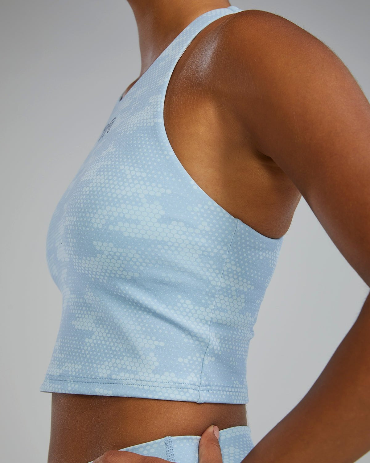 Joule Elite Cropped High Neck Sports Bra