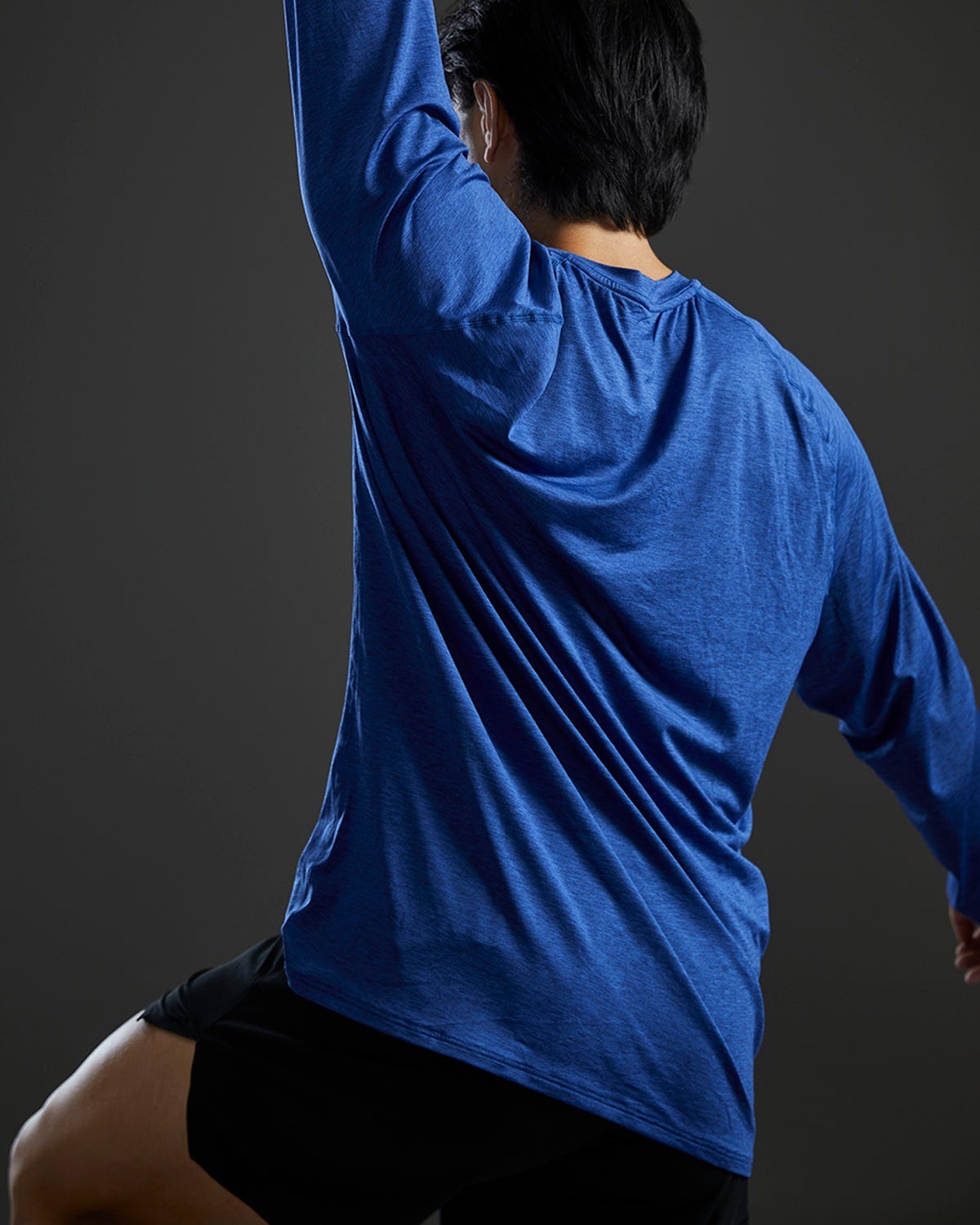 ClimaDryTM Men's Raglan Long Sleeve Tech Tee - Solid / Heather