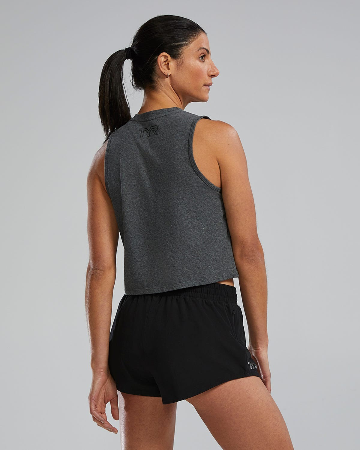 Women's Triblend Cropped Tank