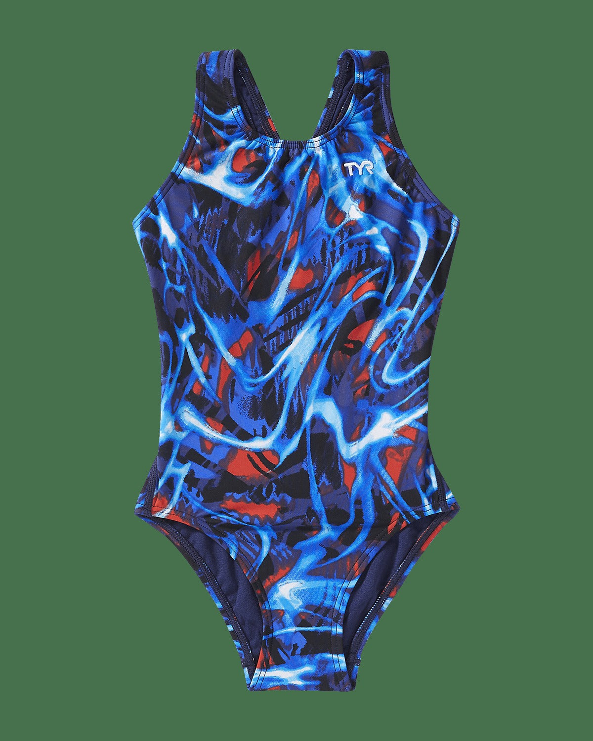 Durafast Lite® Girl's Maxfit Swimsuit - Electro