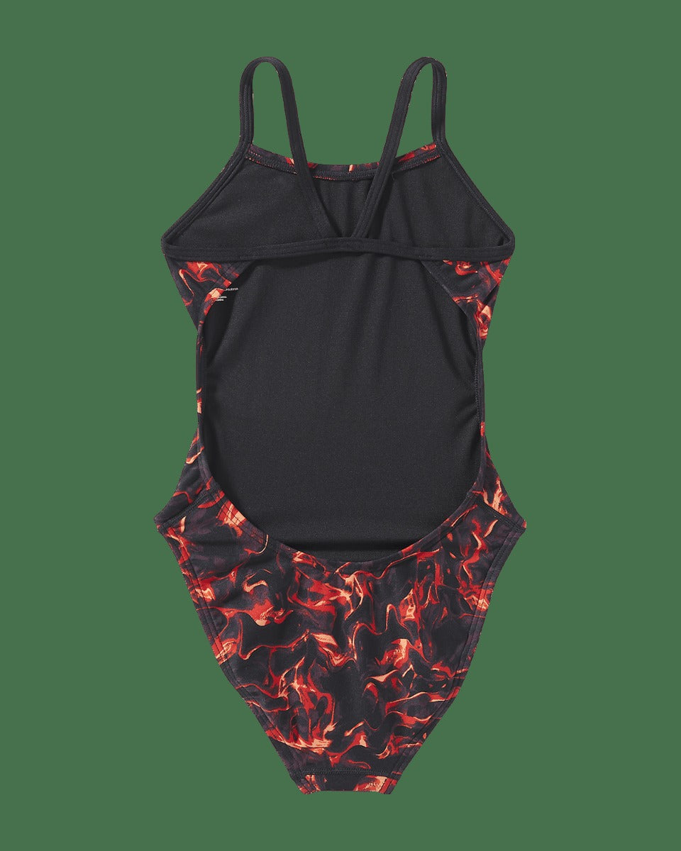 Durafast Elite® Girl's Cutoutfit Swimsuit - Energia