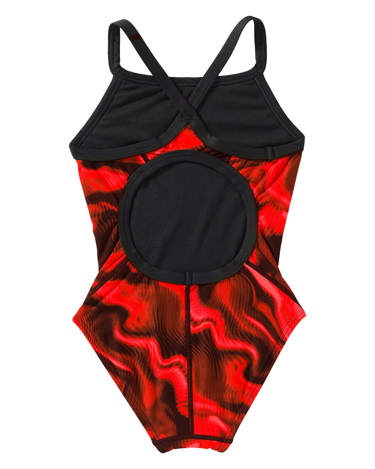 Durafast Elite® Girl's Diamondfit Swimsuit - Waveform
