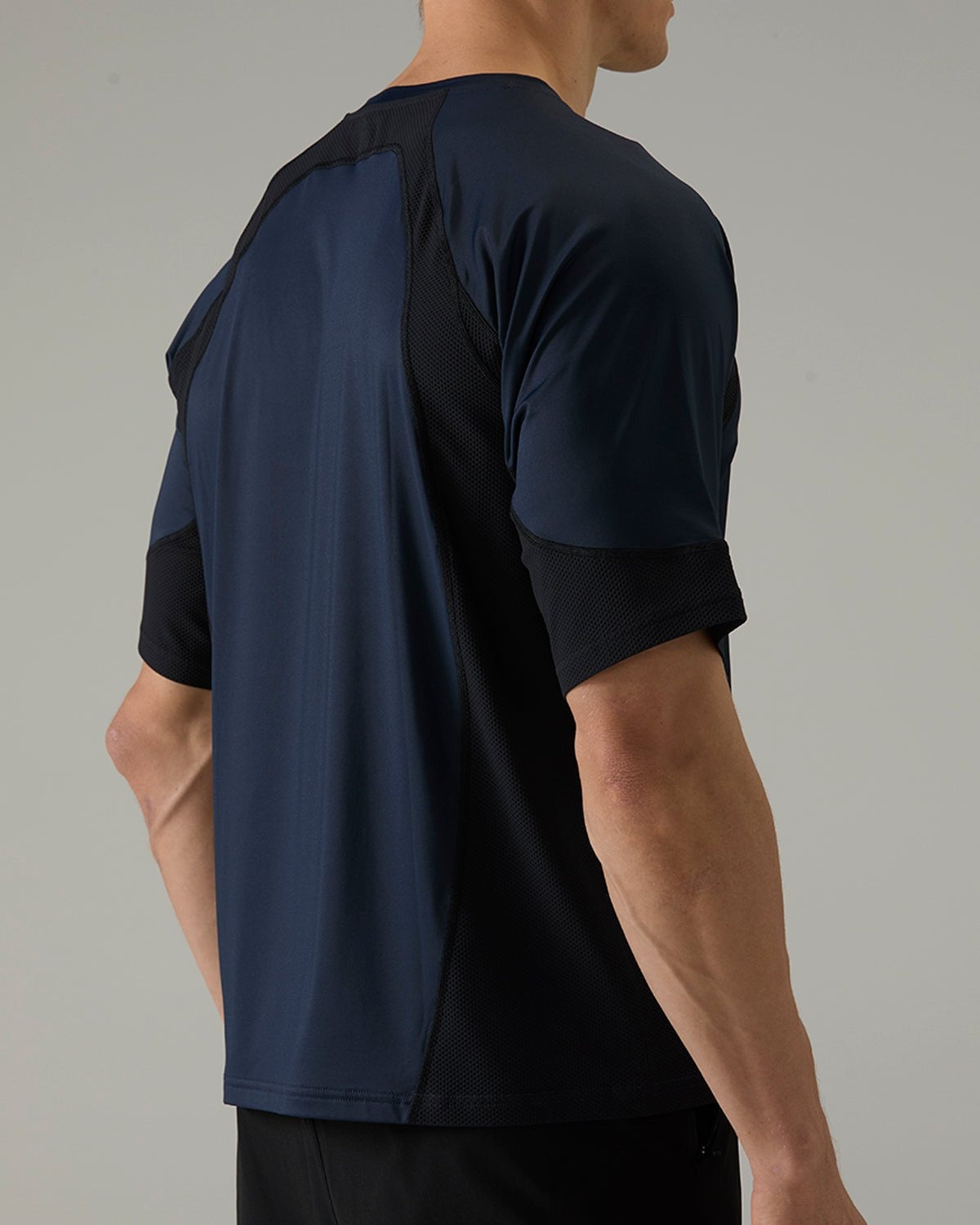 Men's Mixed Media Splice Tee