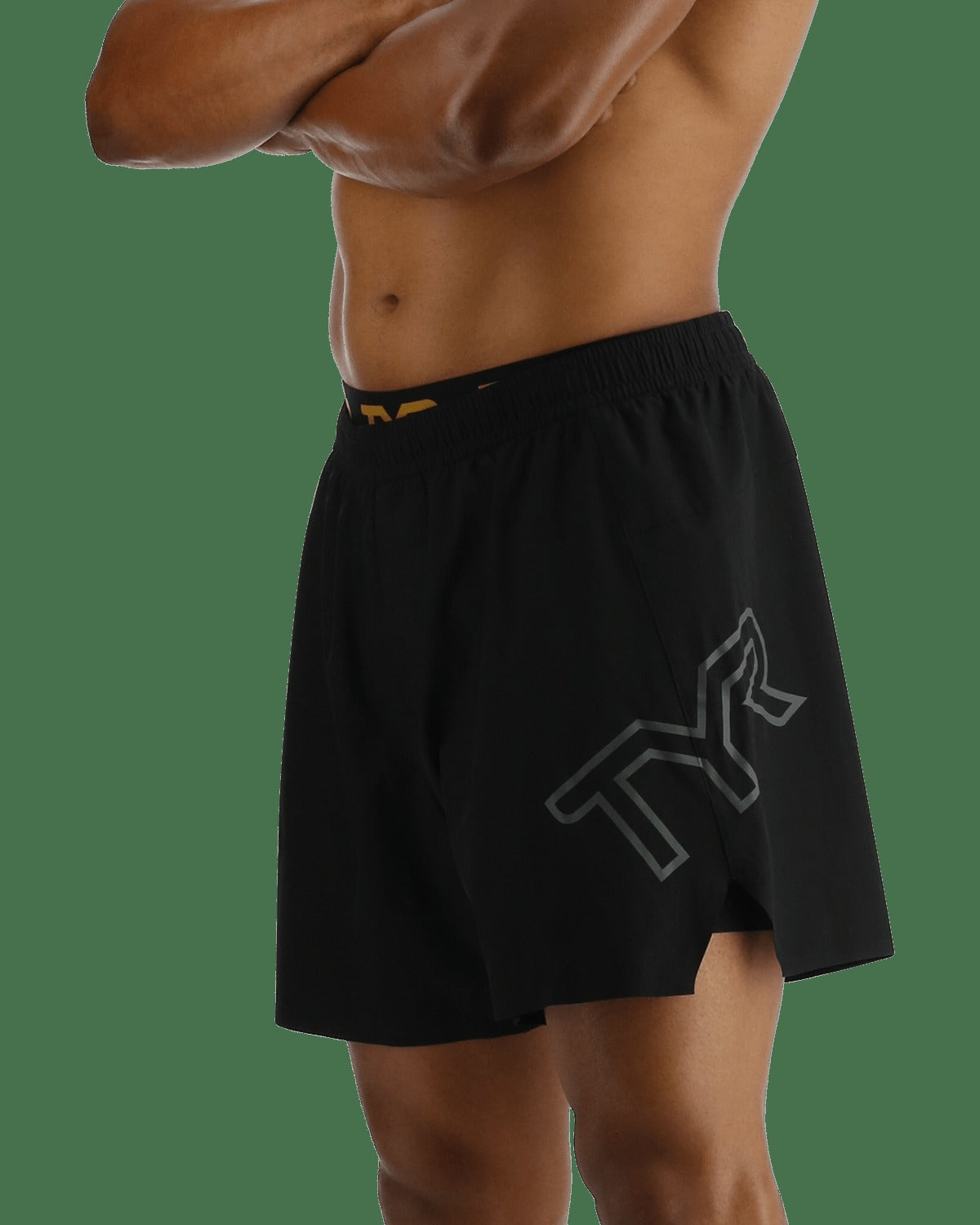HydrosphereTM Men's Unlined 6" Momentum Big Logo Shorts - Solid