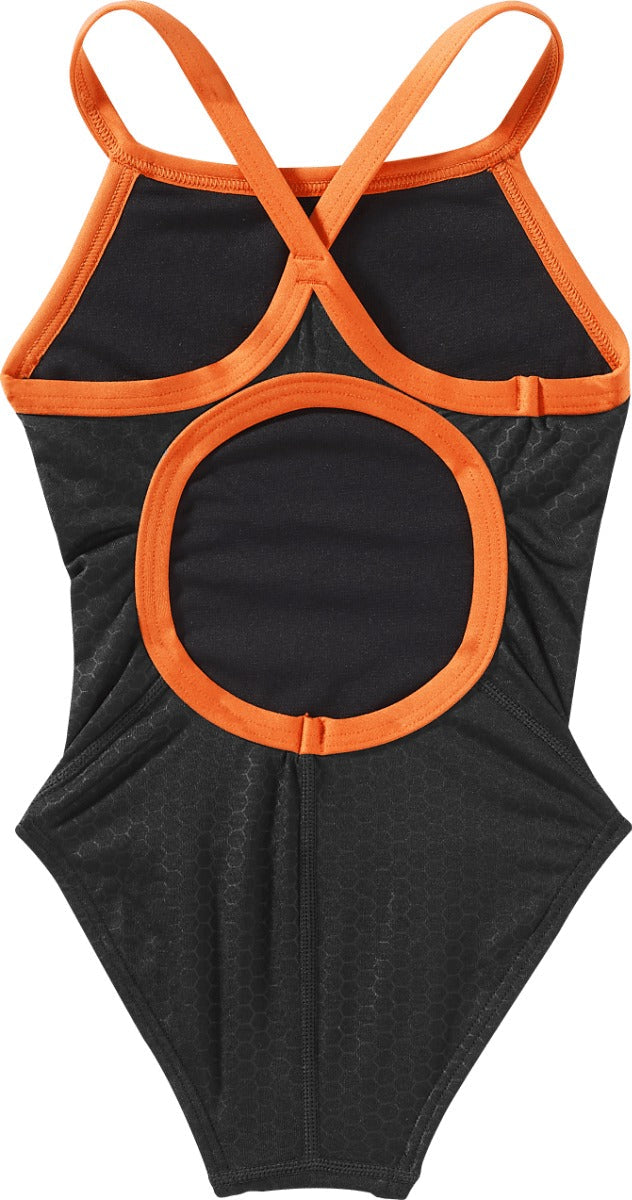 Durafast Elite® Girl's Diamondfit Swimsuit - Hexa