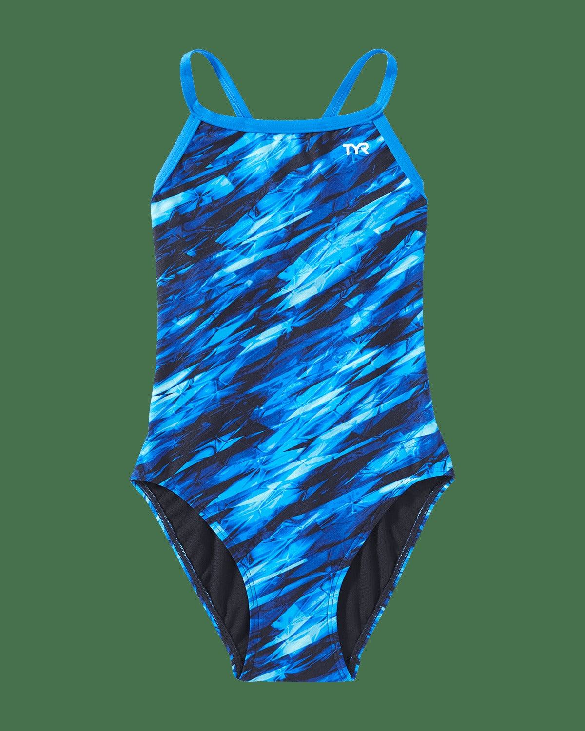 Durafast Elite® Girl's Diamondfit Swimsuit - Vitric