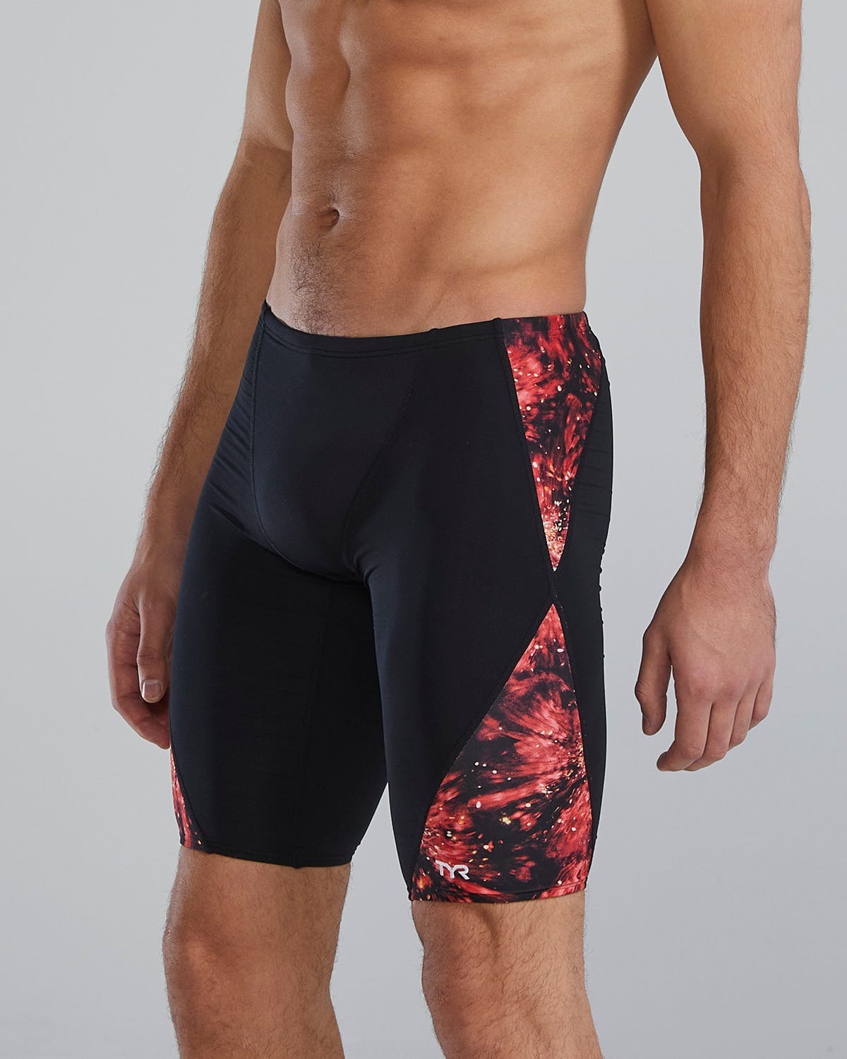Men's Blade Splice Jammer Swimsuit - Radiant Flare