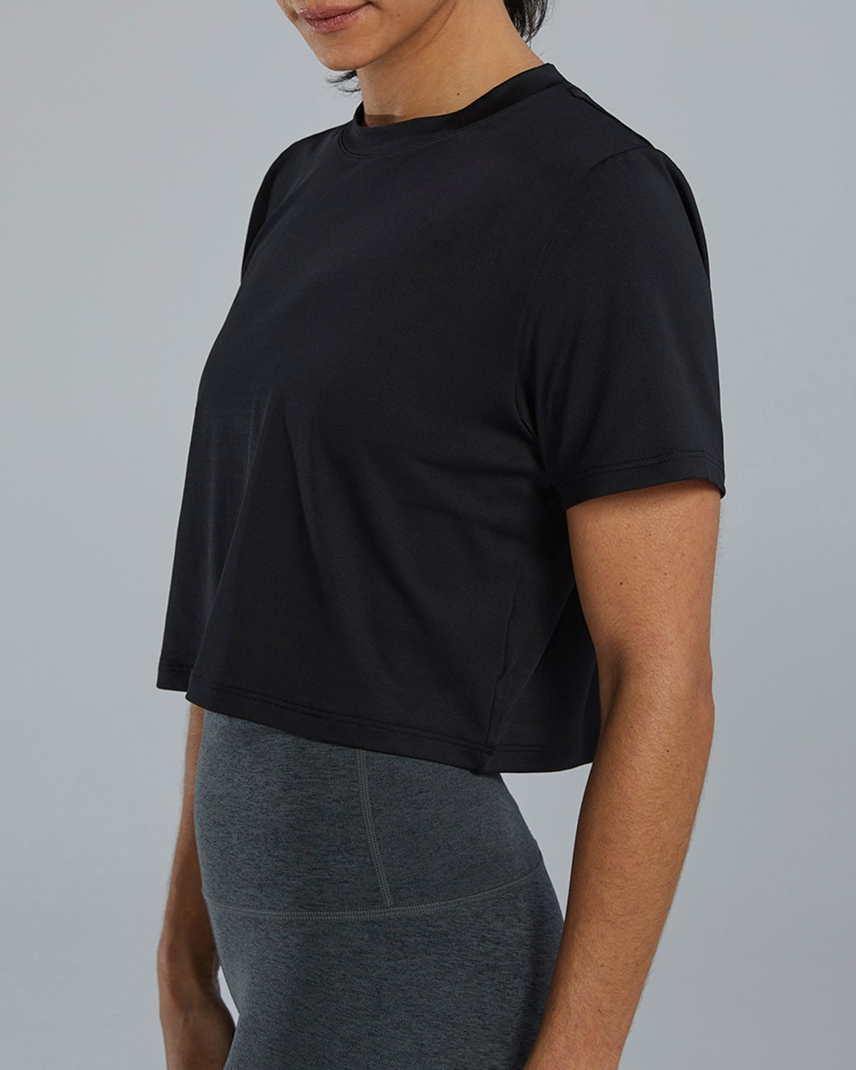 ClimaDryTM Women's Cropped Tech Tee