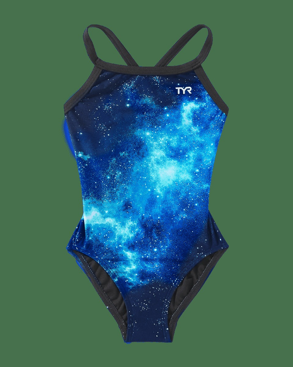 Durafast Elite® Girl's Diamondfit Swimsuit - Starborne