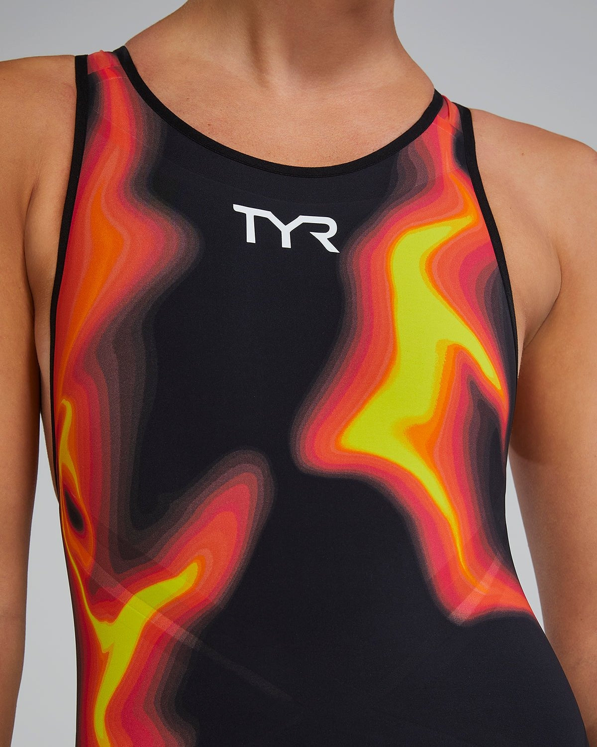 Women's Venzo Closed Back Tech Suit - Infrared