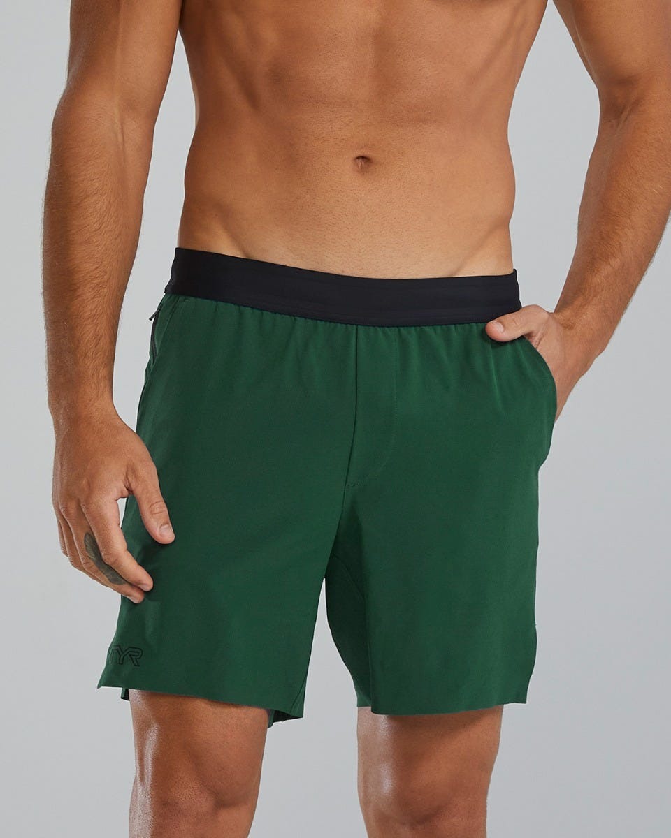 HydrosphereTM Men's Lined 7" Unbroken Shorts - Solid