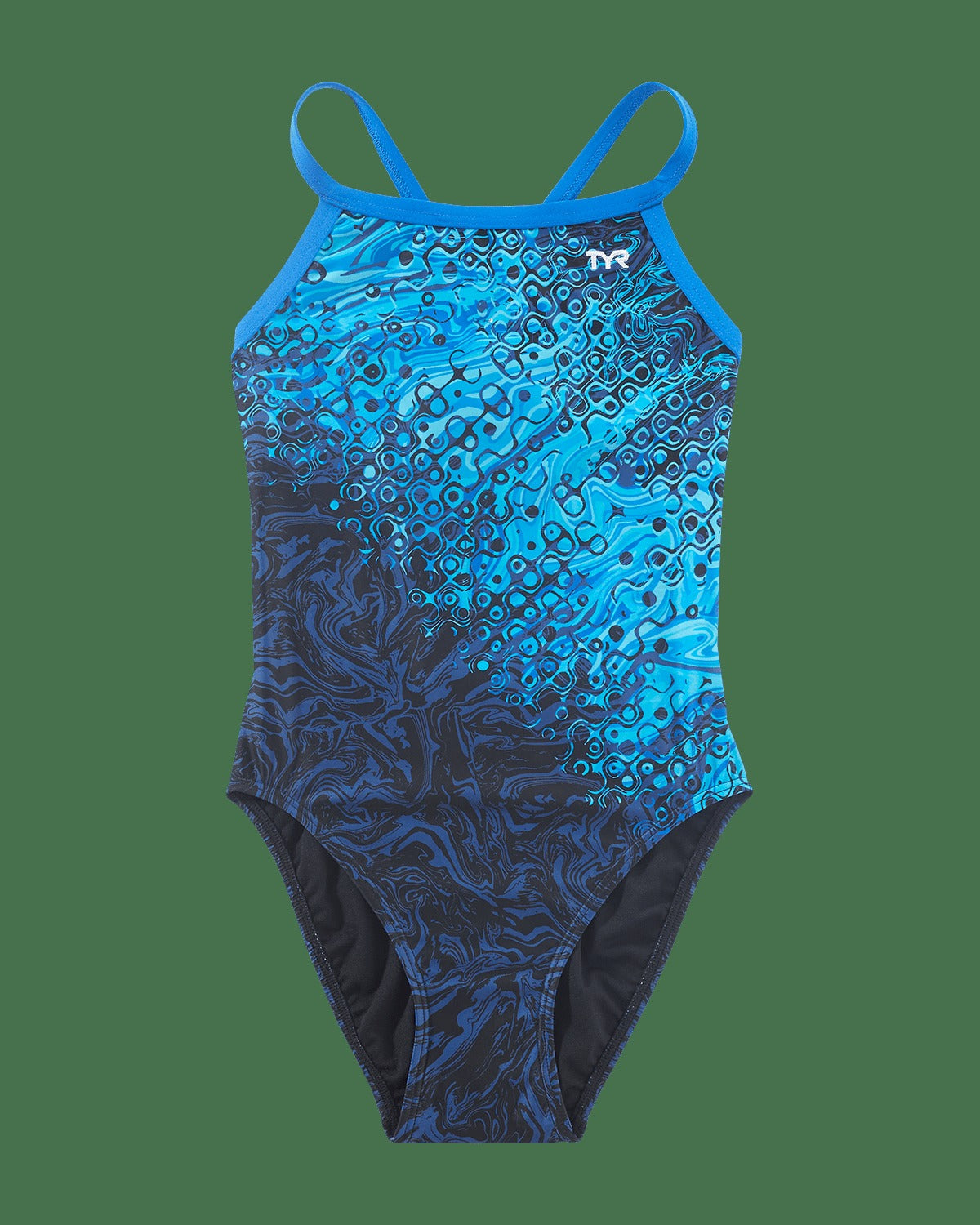 Durafast Elite® Girl's Diamondfit Swimsuit - Chroma