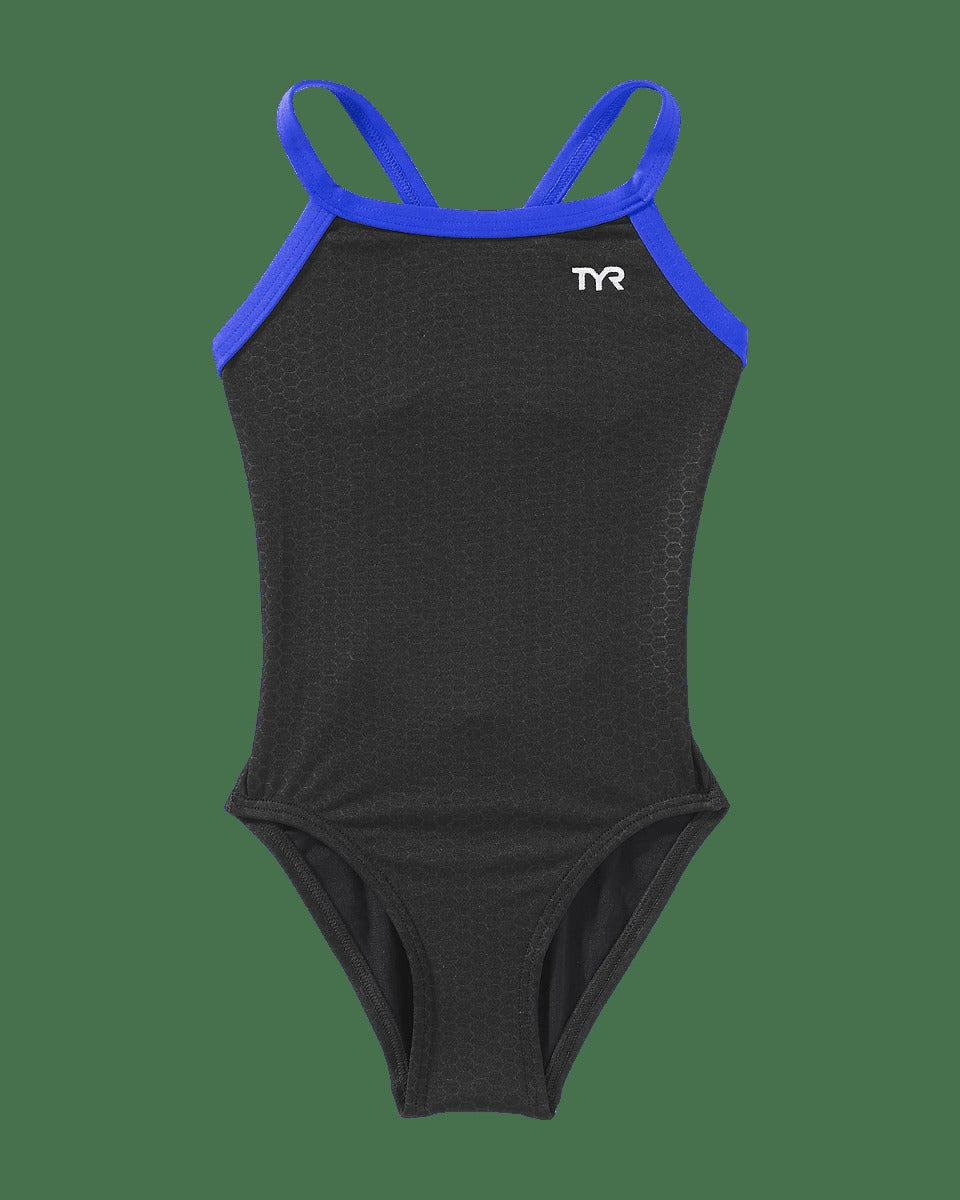 Durafast Elite® Girl's Diamondfit Swimsuit - Hexa