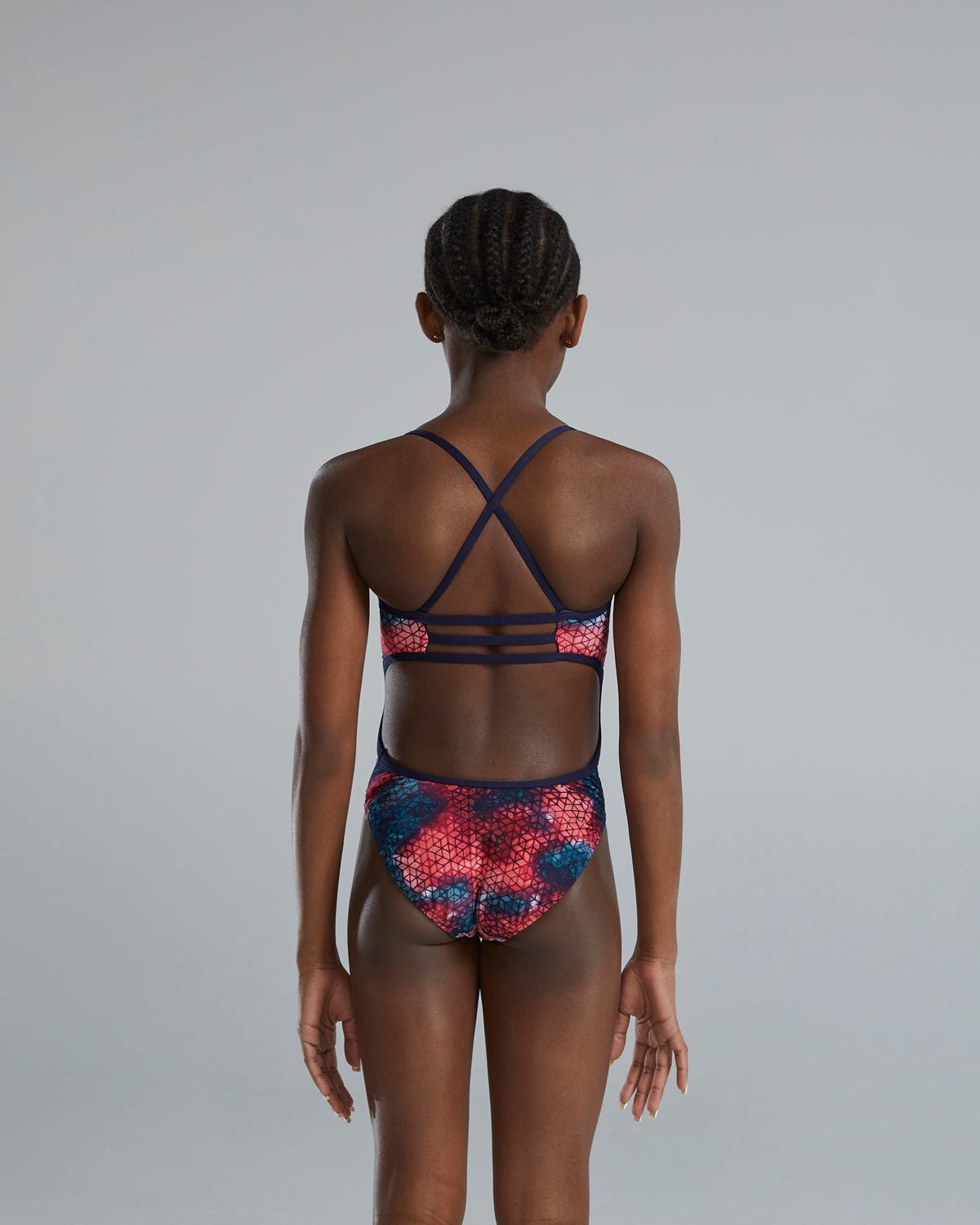 Durafast Elite® Girl's Trinityfit Swimsuit - Starhex