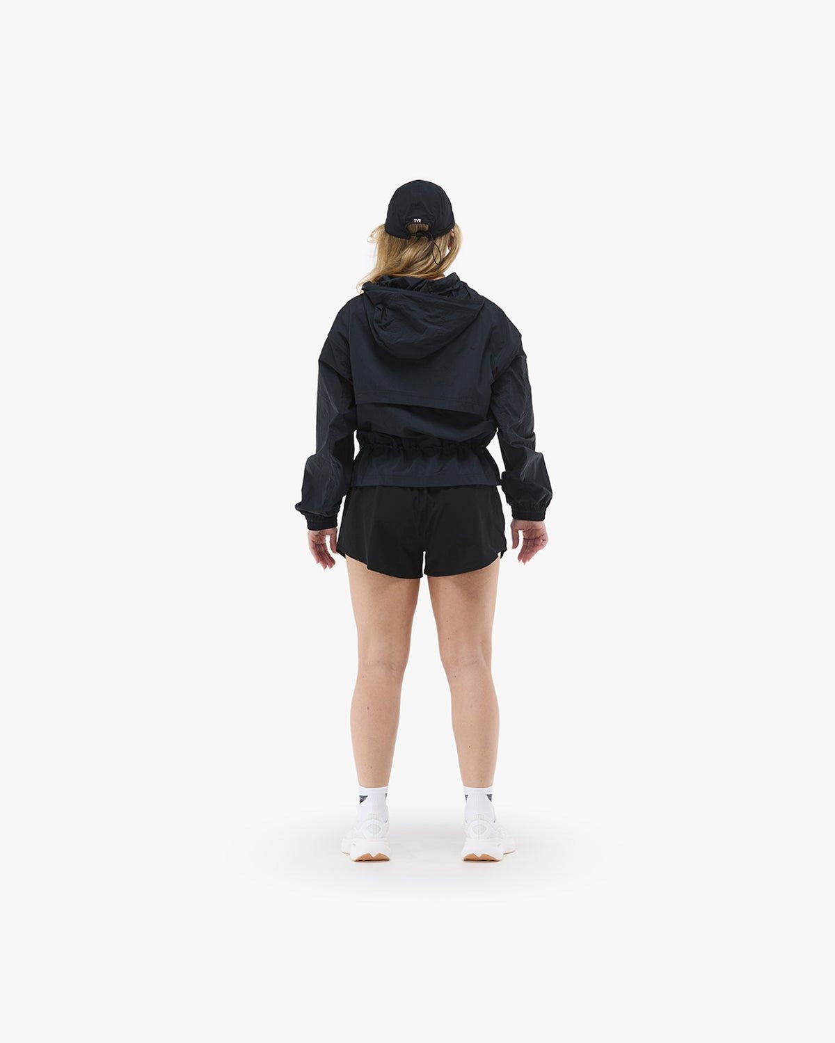 Women's Full Zip Windbreaker - Black