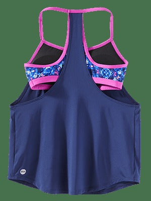Women's Shea 2-in-1 Tank - Santa Cruz