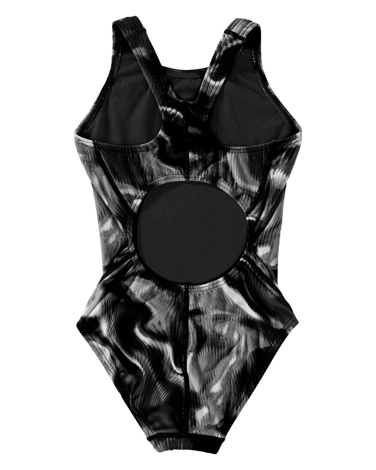 Durafast Elite® Girl's Maxfit Swimsuit - Waveform