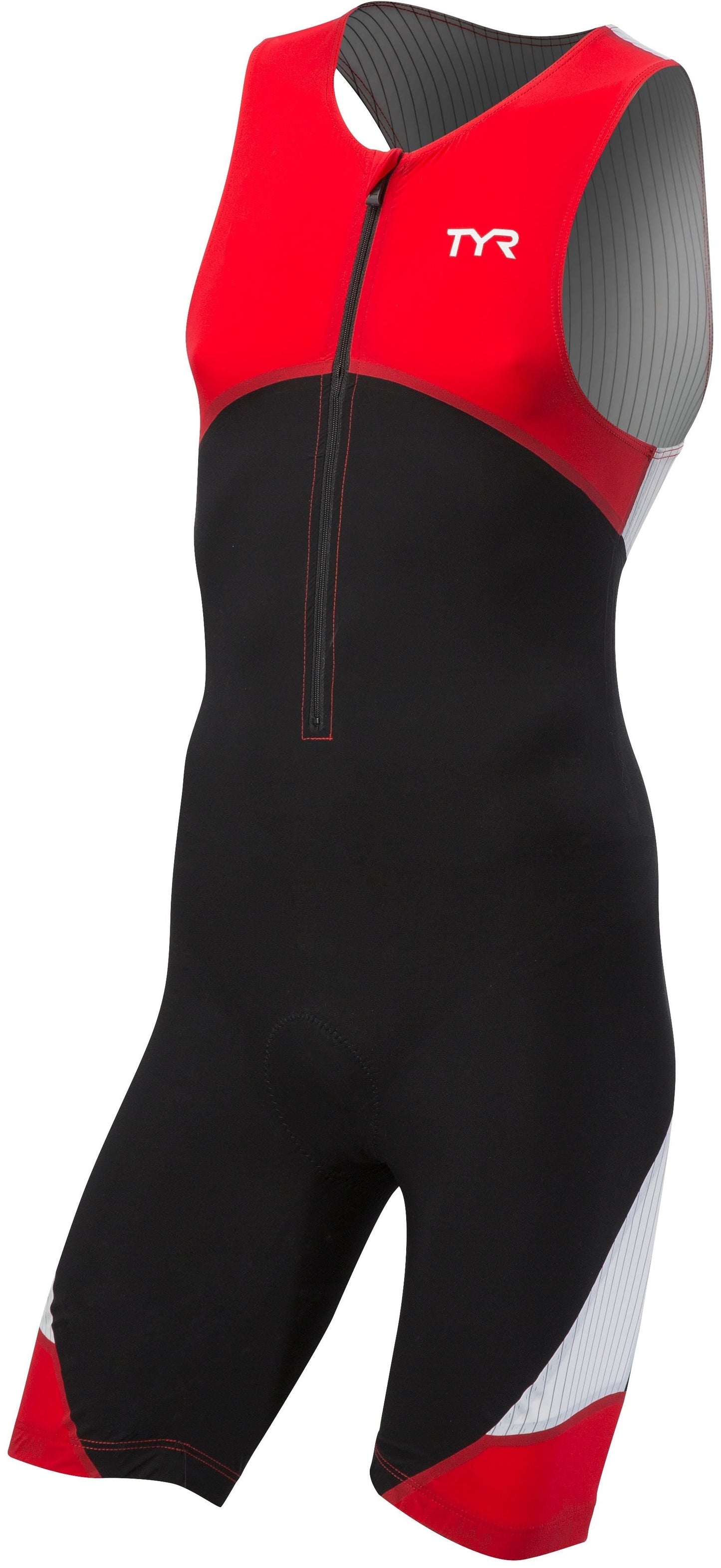 Men's Padded Front-Zip Tri-Suit - Carbon