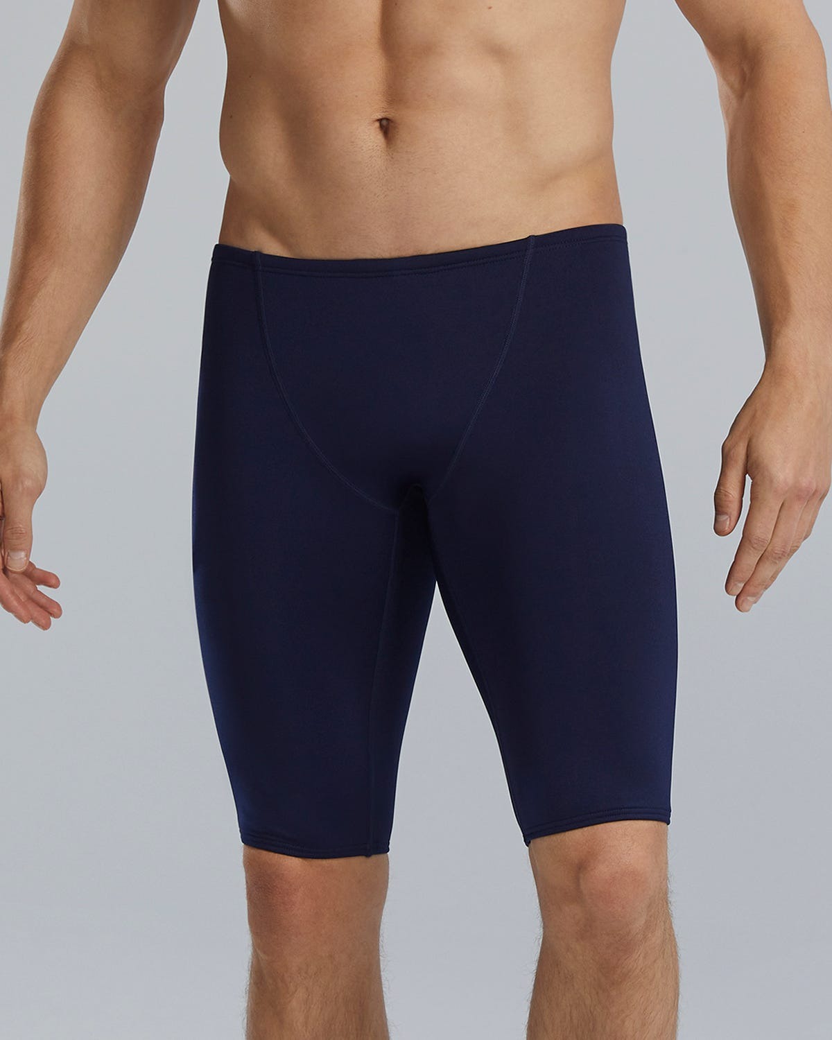 Durafast Elite® Men's Large Logo Jammer Swimsuit - Solid