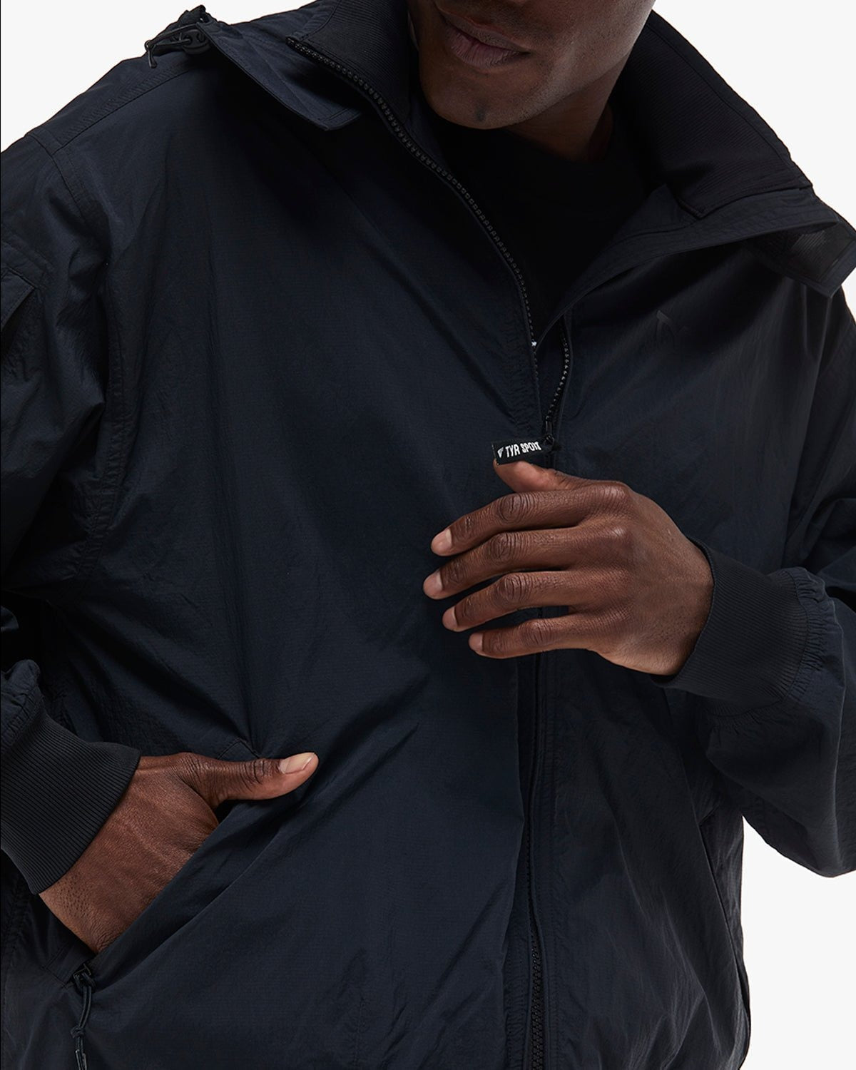 Men's Full Zip Windbreaker - Neon