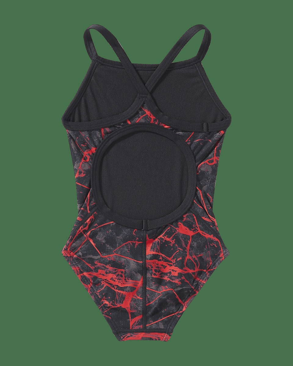 Durafast Elite® Girl's Diamondfit Swimsuit - Synapse