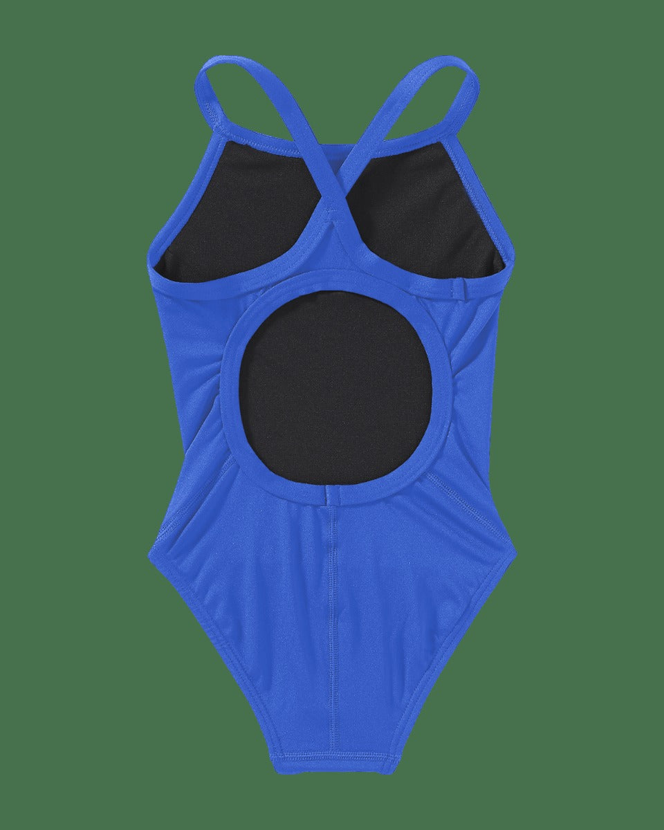 Durafast Elite® Girl's Diamondfit Swimsuit - Solid
