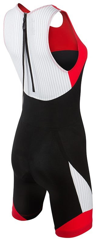 Women's Padded Zip-Back Tri-Suit - Carbon