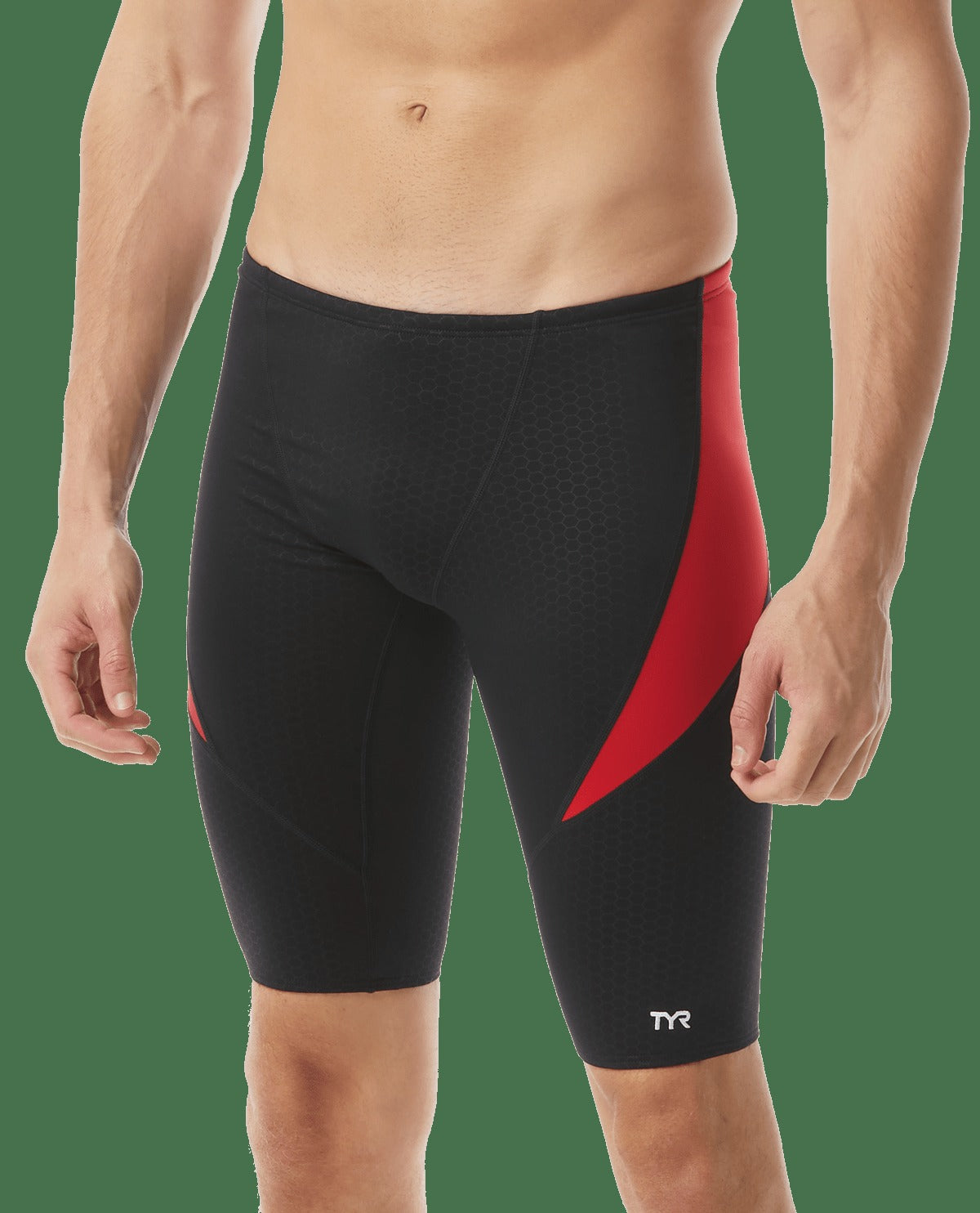 Durafast Elite® Men's Curve Splice Jammer Swimsuit - Hexa
