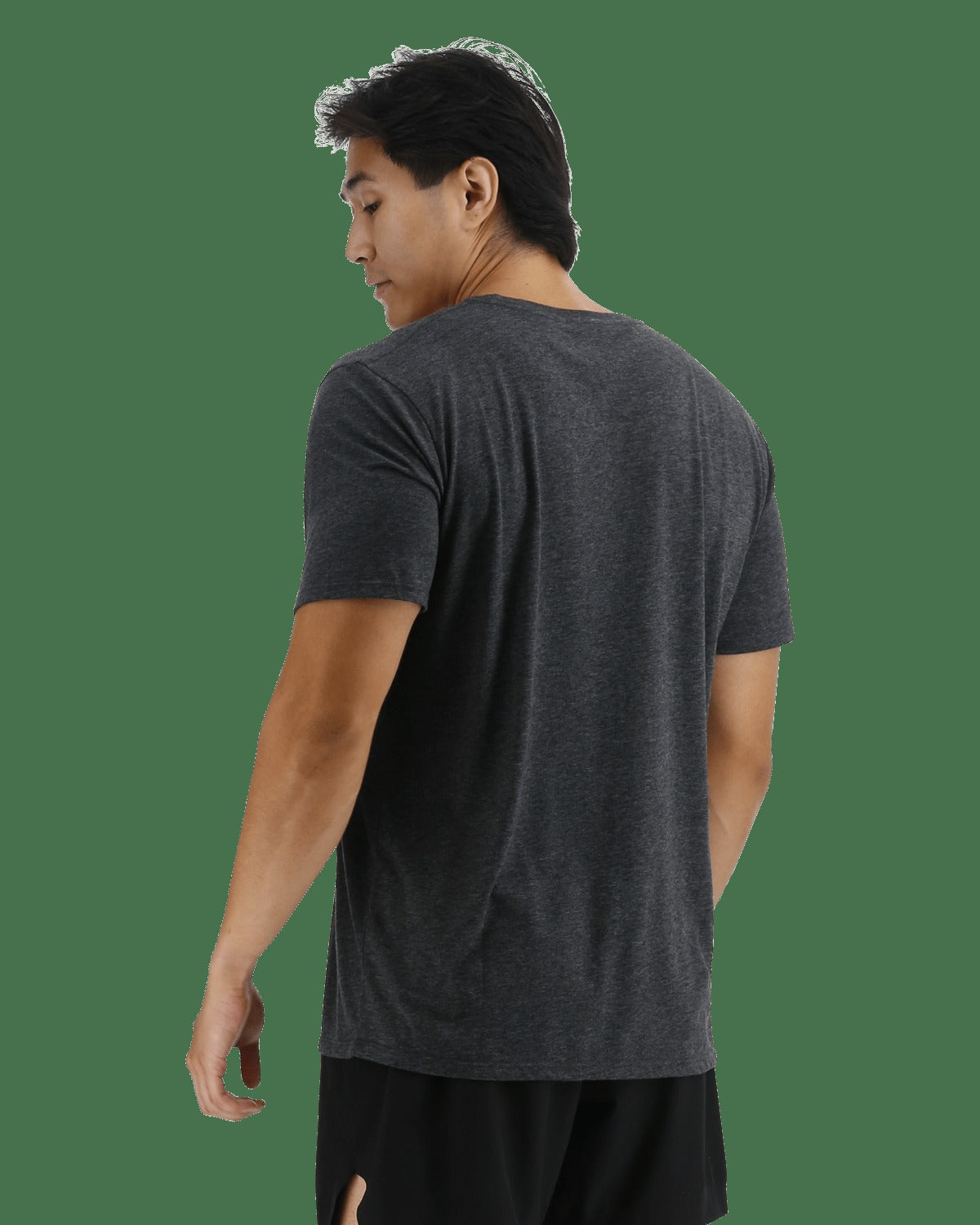 UltraSoft Men's Big Logo Tri-Blend Tech Tee