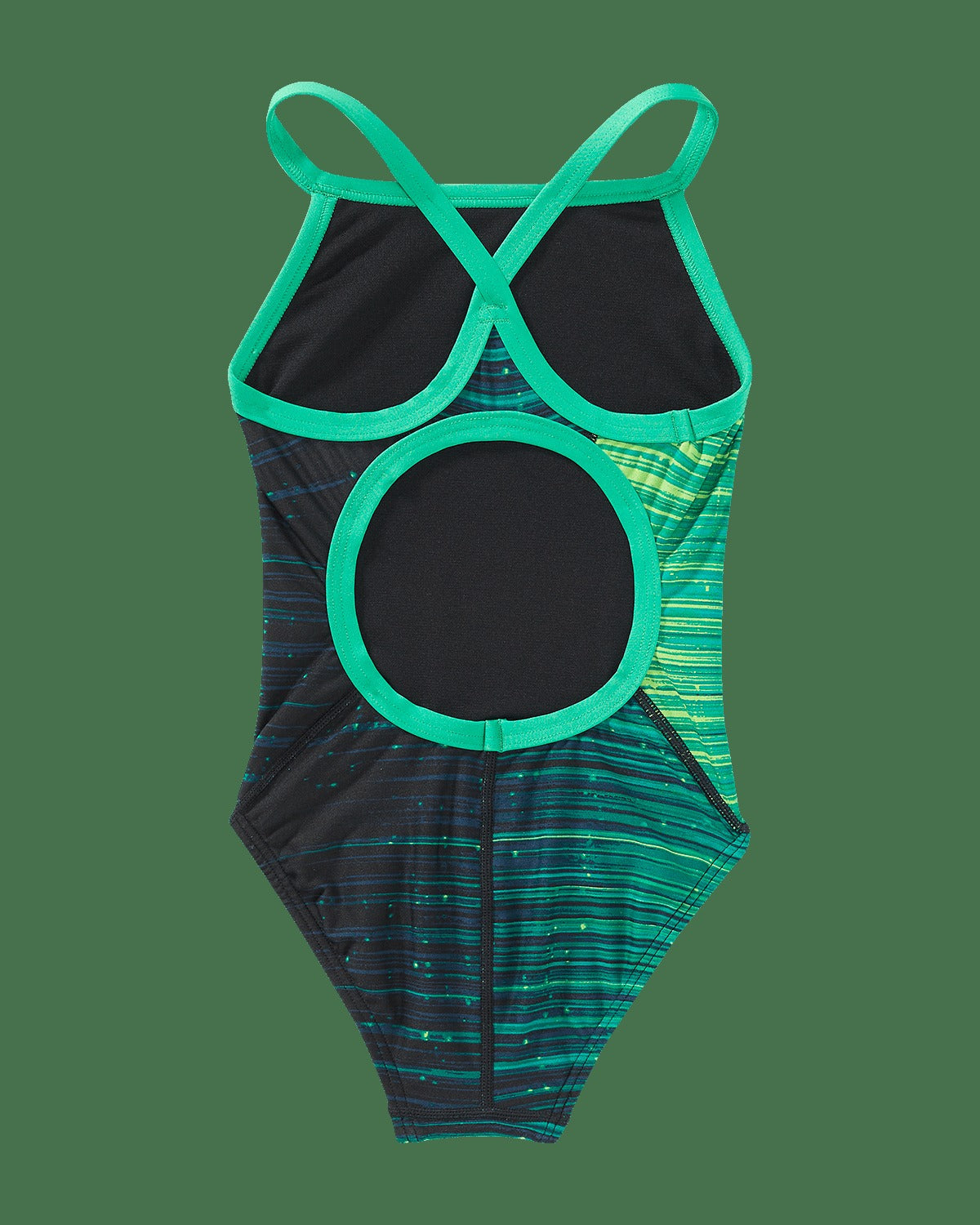 Durafast Elite® Girl's Diamondfit Swimsuit - Speedwarp