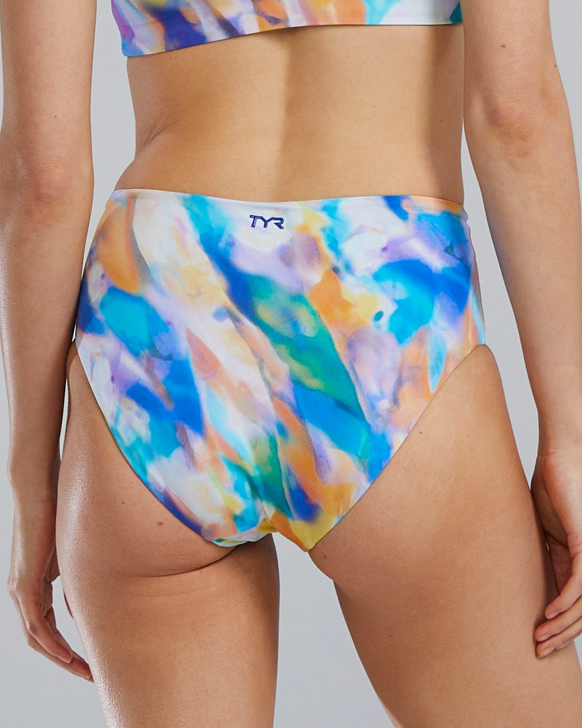 Women's Arielle High Waisted Bikini Bottom - Tempera