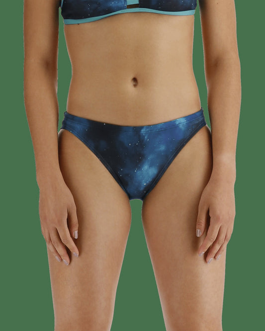Durafast Elite® Women's Classic Full Coverage Bikini Bottom - Cosmic Night