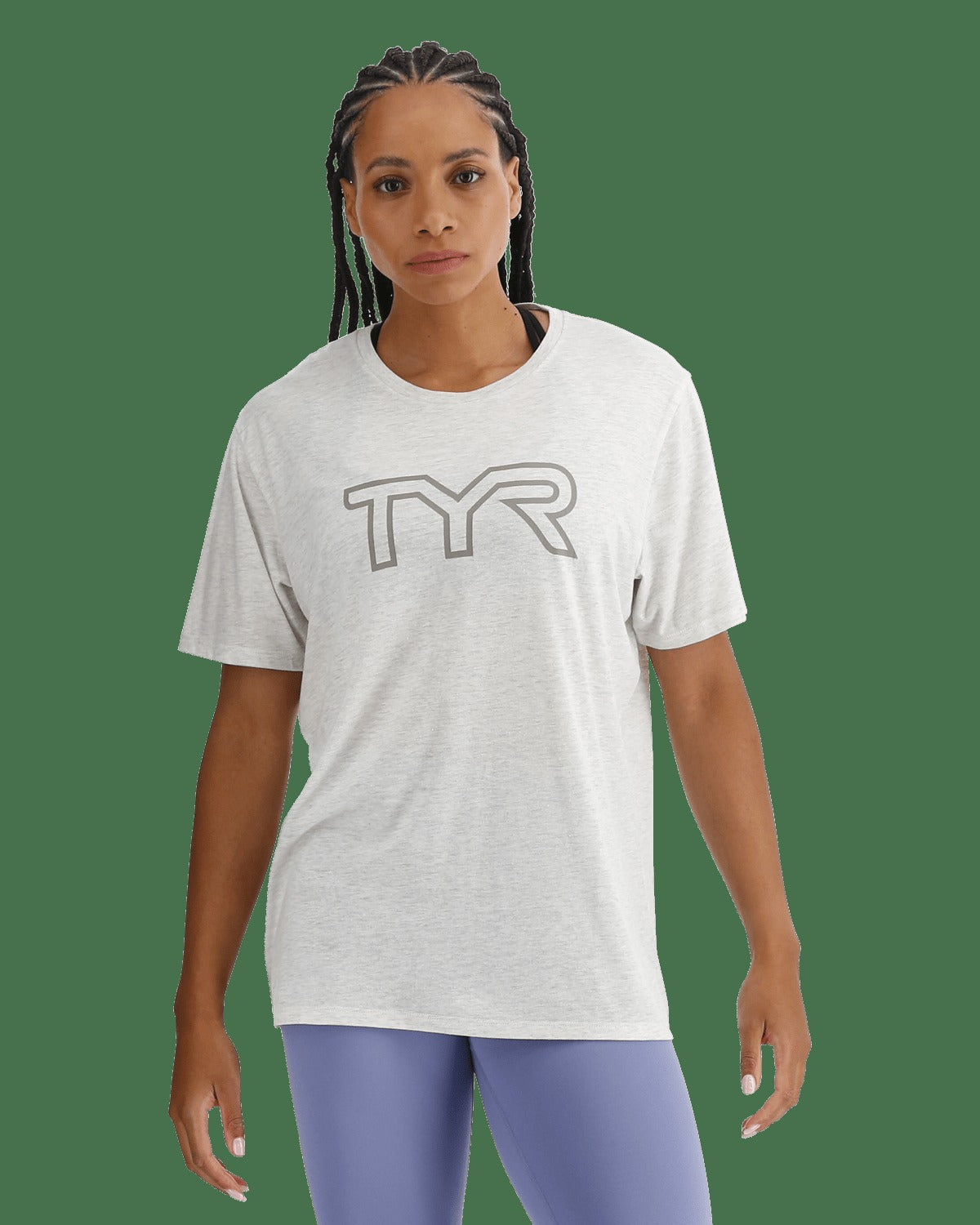 UltraSoft Women's Big Logo Tri-Blend Tech Tee