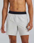 HydrosphereTM Men's Unlined 7" Unbroken Big Logo Shorts - Solid