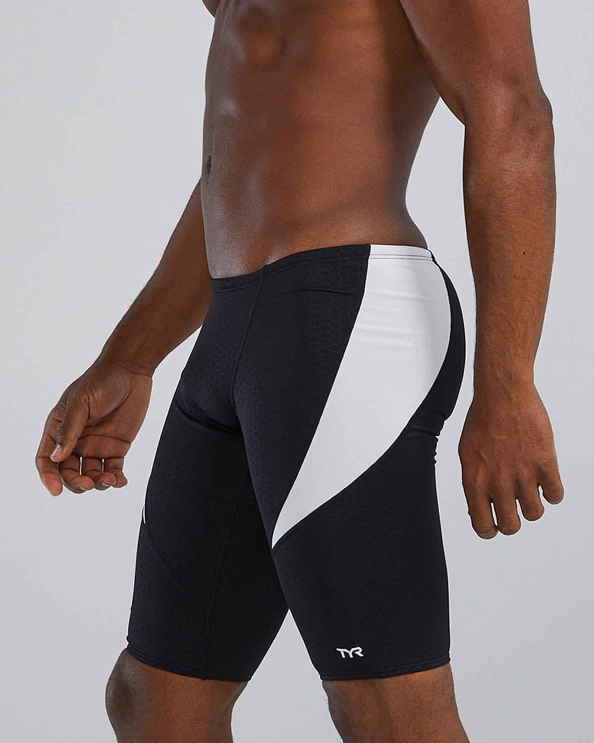 Durafast Elite® Men's Curve Splice Jammer Swimsuit - Hexa