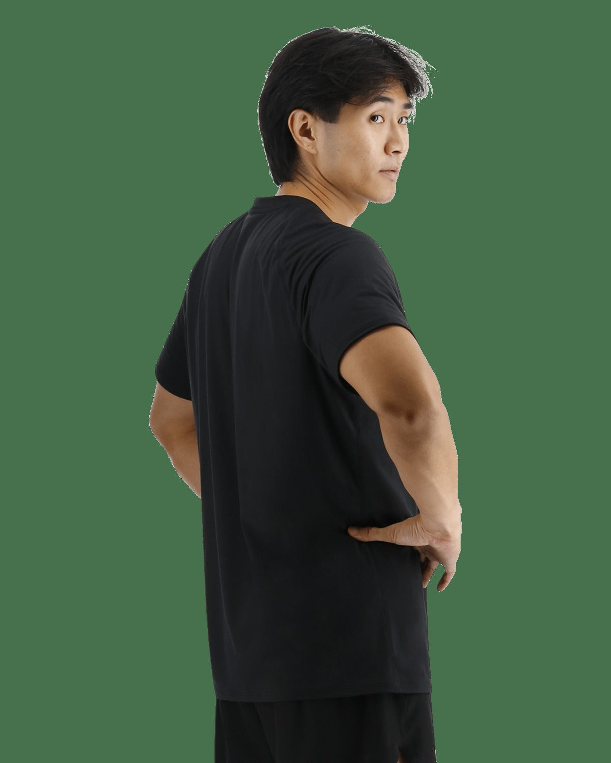 ClimaDryTM Men's Raglan Big Logo Tech Tee - Solid