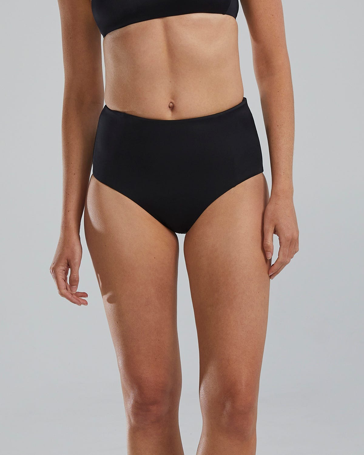 Women's Arielle High Waisted Bikini Bottom - Solid