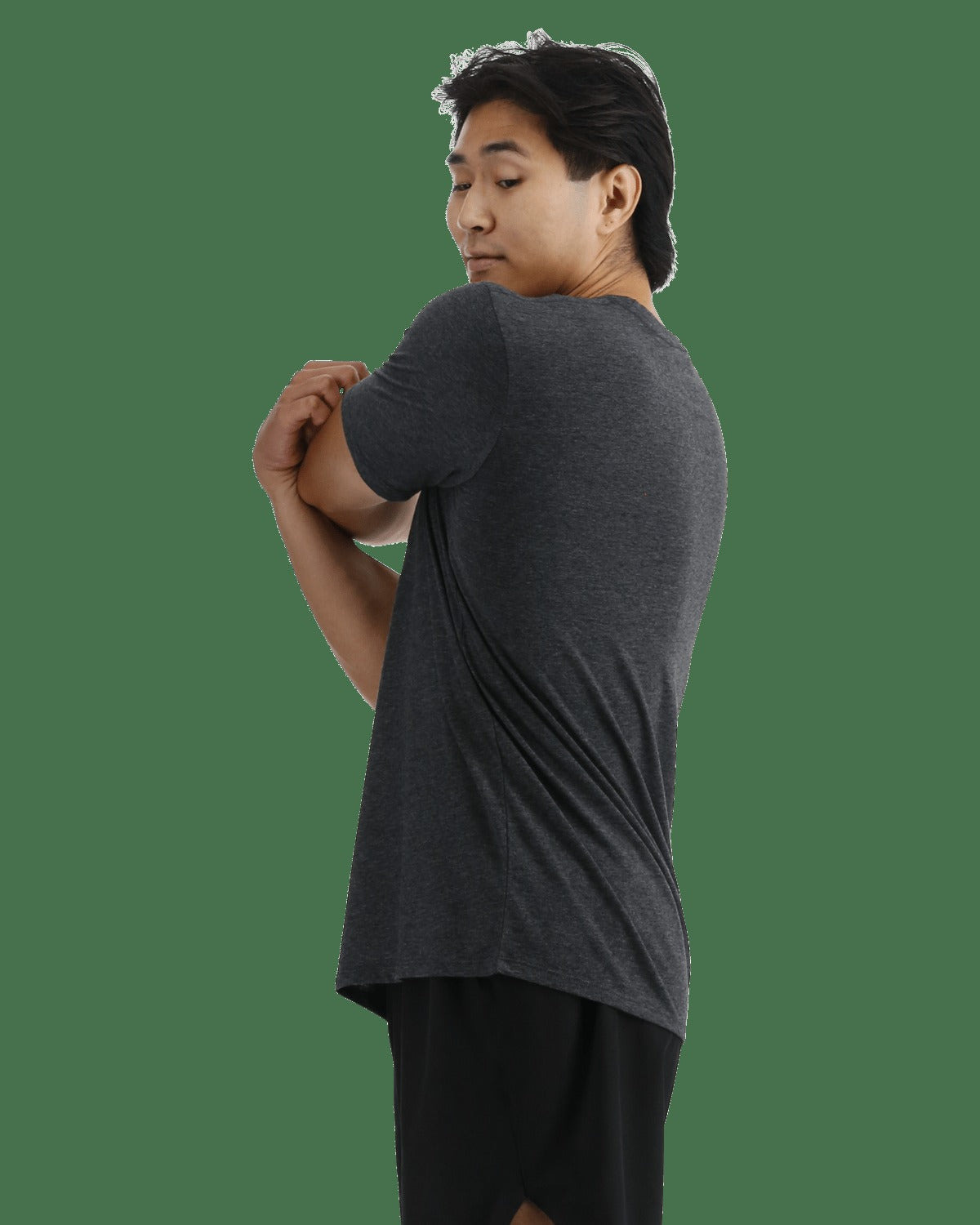 UltraSoft Men's Big Logo Tri-Blend Tech Tee