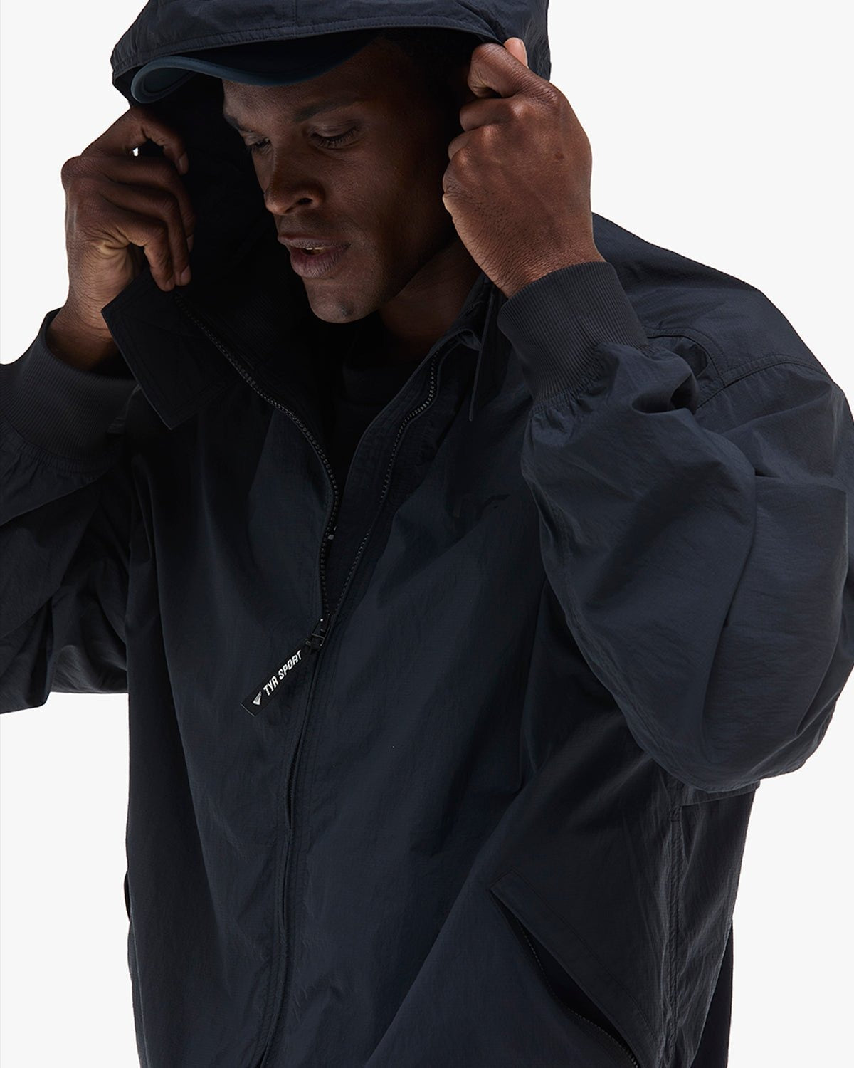Men's Full Zip Windbreaker - Neon