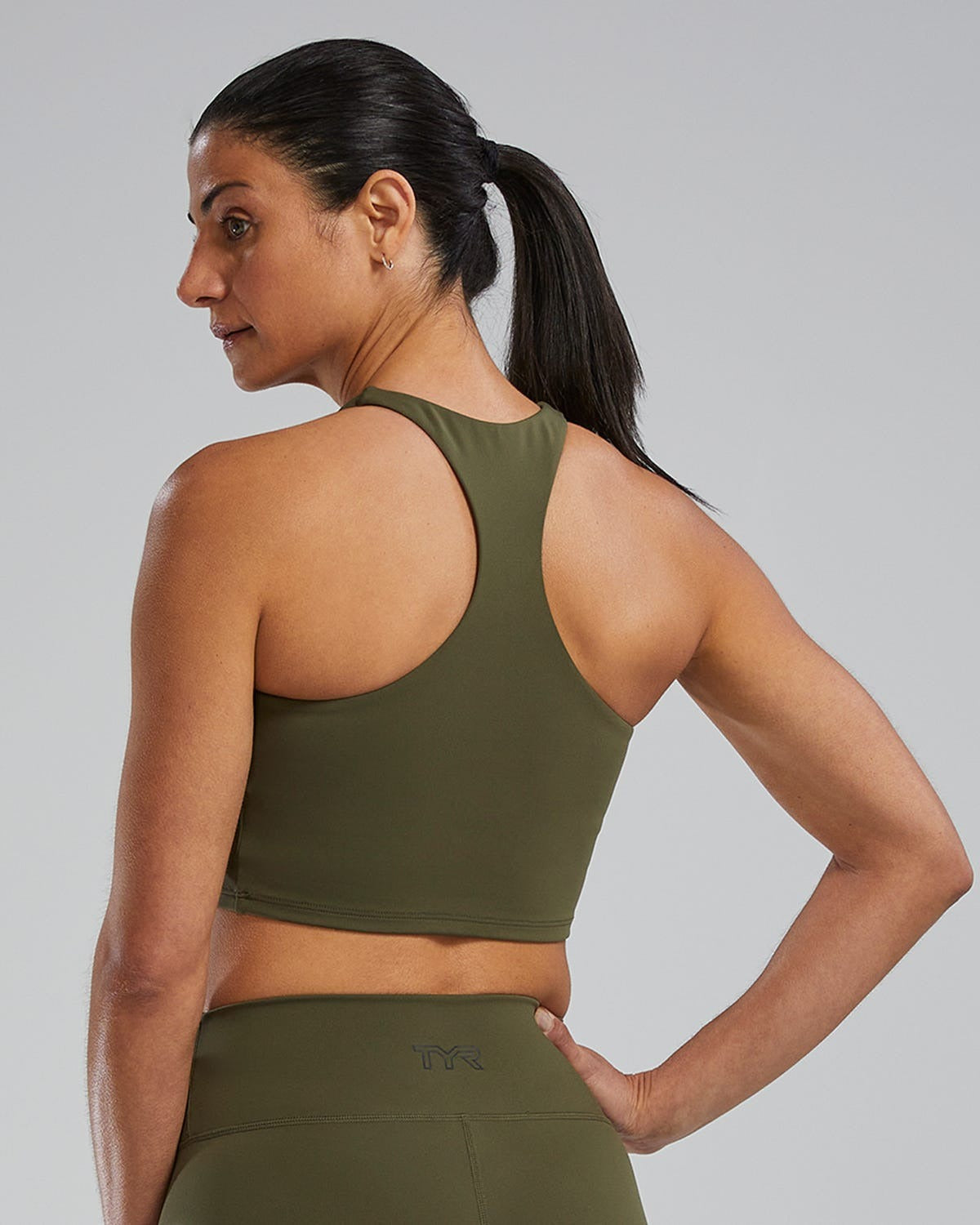 Joule EliteTM Women's High Neck Sports Bra - Solid