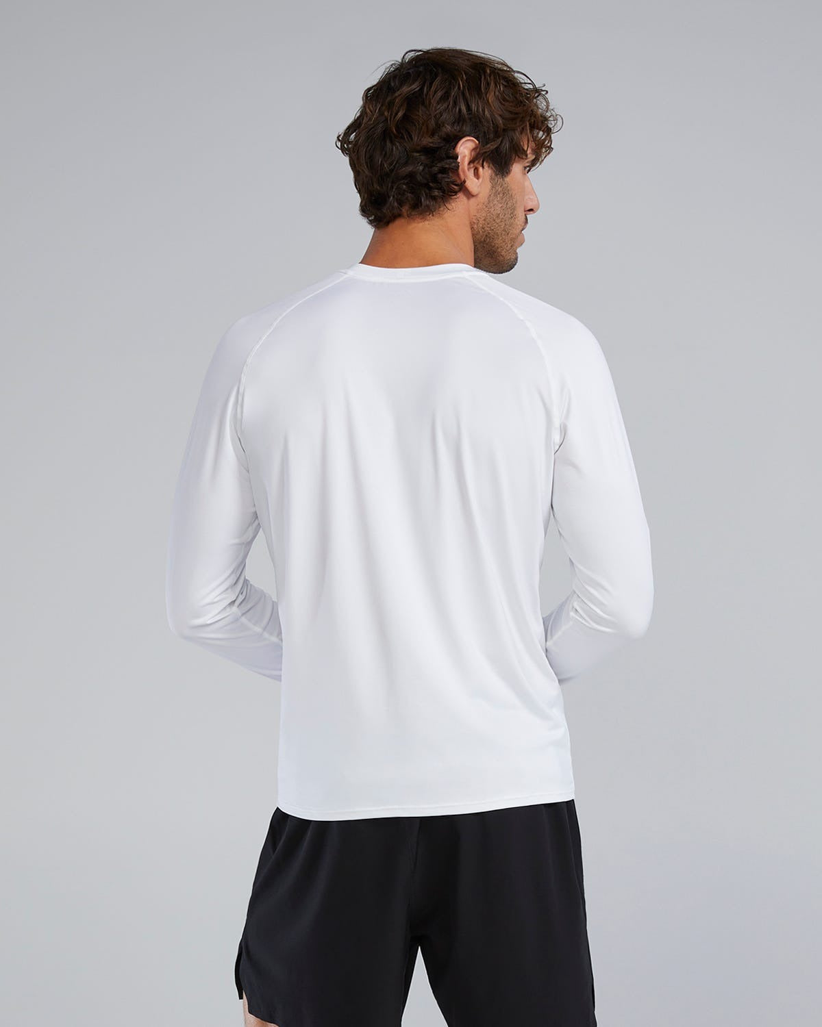 ClimaDryTM Men's Raglan Long Sleeve Tech Tee - Solid / Heather