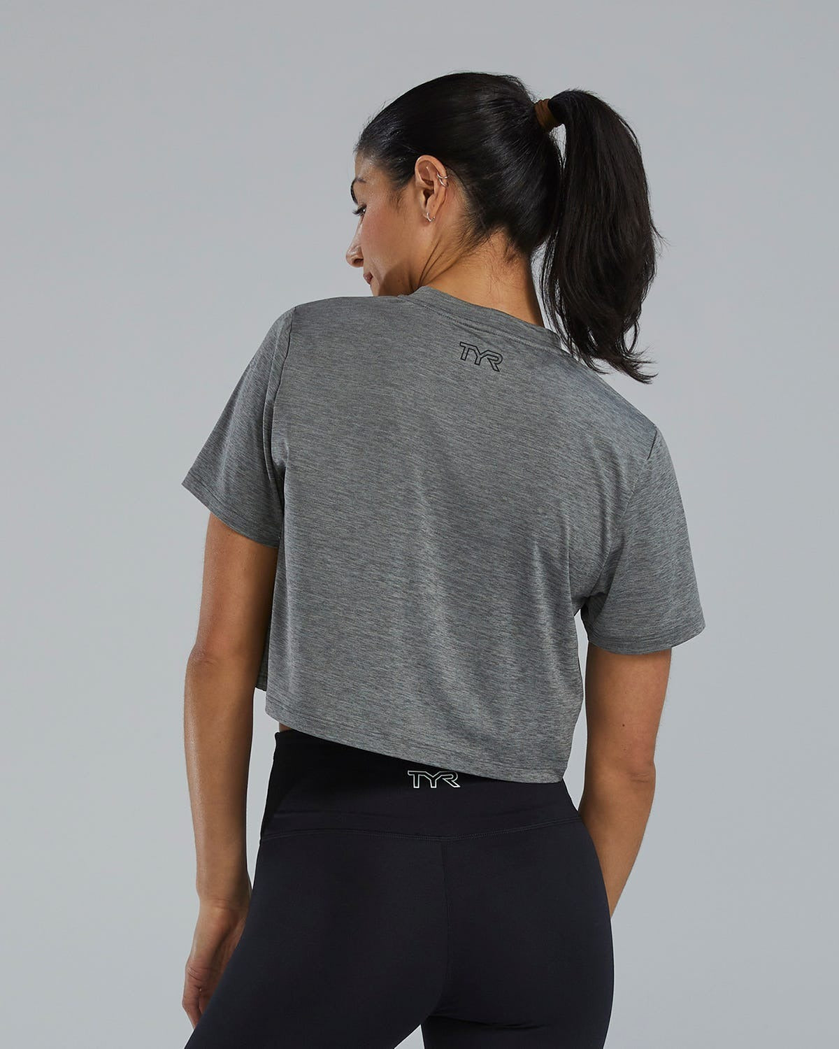 ClimaDryTM Women's Cropped Tech Tee
