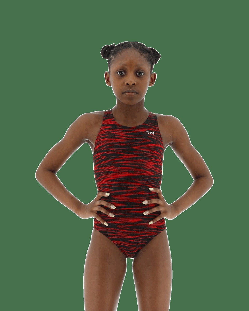 Durafast Elite® Girl's Maxfit Swimsuit - Gizzy